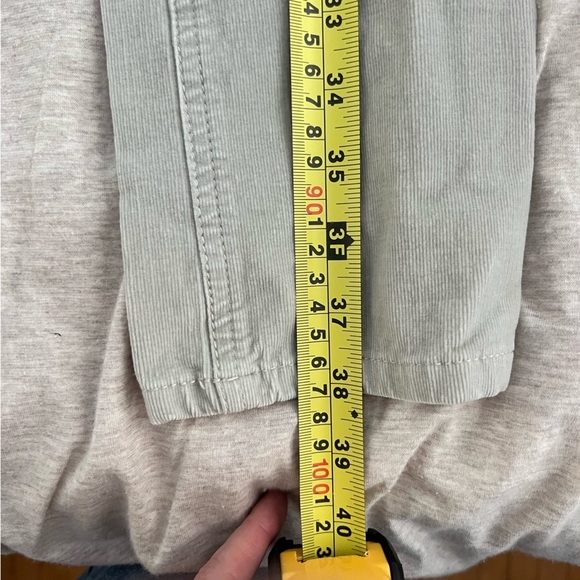 Pilcro Corduroy Skinny Jeans Serif Pull On Pants Womans 29 Straight Slim Beige - Picture 2 of 9